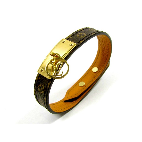 Authentic Louis Vuitton Logomania Bracelet LV Circle M4150 17. - Picture 4 of 4